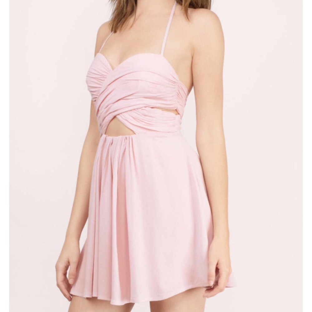 Tobi Pink Sweet Sorelle Skater Dress - Picture 2 of 6